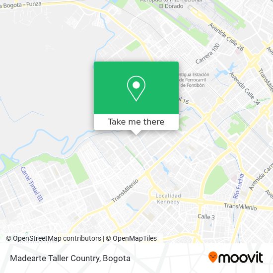 Madearte Taller Country map