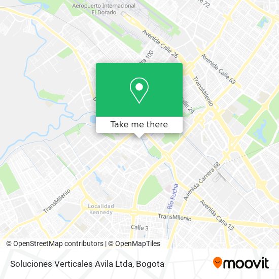 Mapa de Soluciones Verticales Avila Ltda