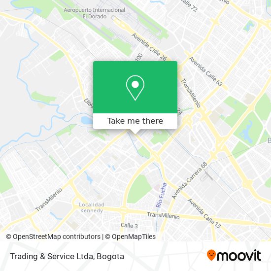 Trading & Service Ltda map