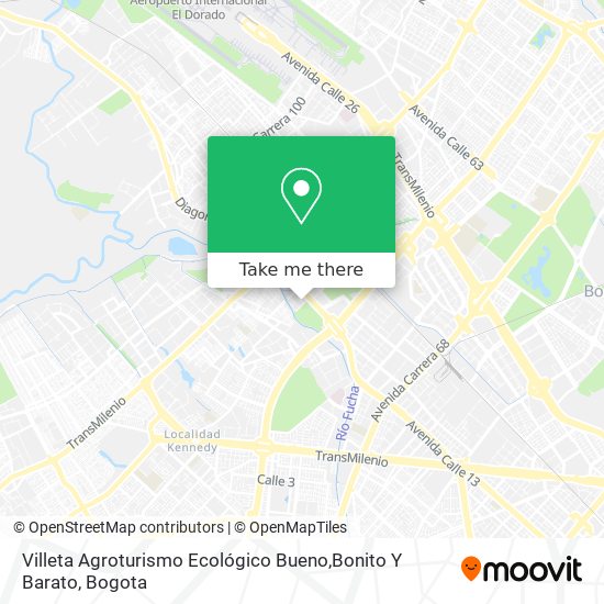 Villeta Agroturismo Ecológico Bueno,Bonito Y Barato map