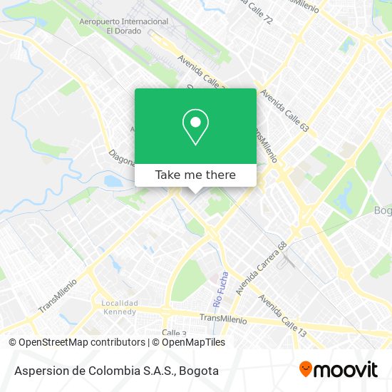 Aspersion de Colombia S.A.S. map