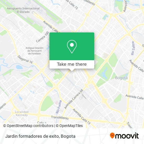 Jardin formadores de exito map