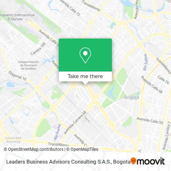 Leaders Business Advisors Consulting S.A.S. map