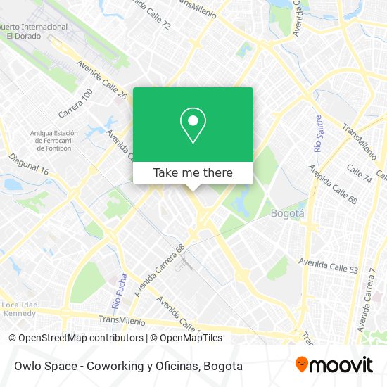 Owlo Space - Coworking y Oficinas map