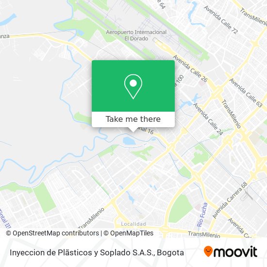 Mapa de Inyeccion de Plãsticos y Soplado S.A.S.