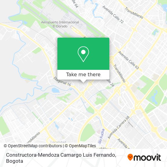 Constructora-Mendoza Camargo Luis Fernando map