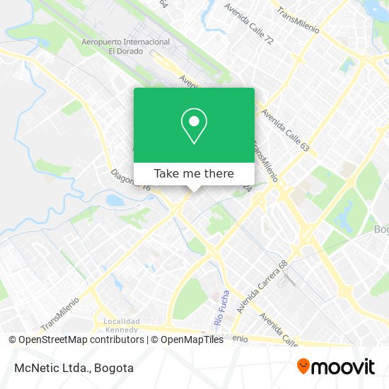 McNetic Ltda. map