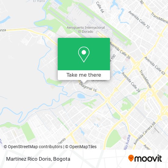 Martínez Rico Doris map