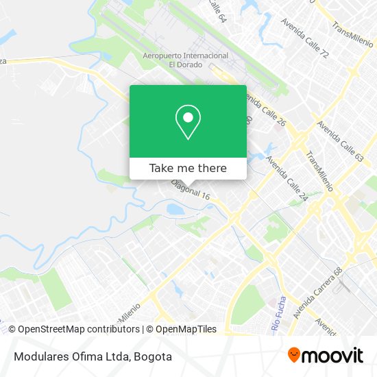 Modulares Ofima Ltda map