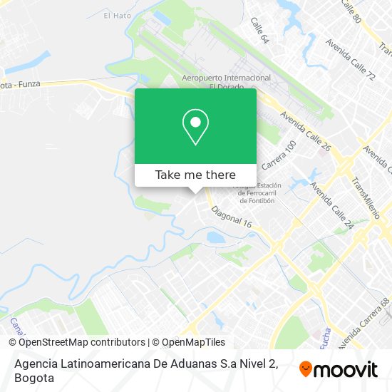 Agencia Latinoamericana De Aduanas S.a Nivel 2 map