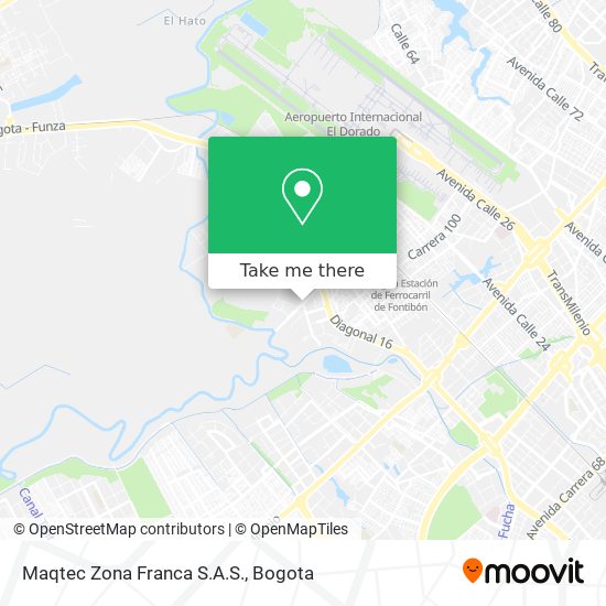 Maqtec Zona Franca S.A.S. map