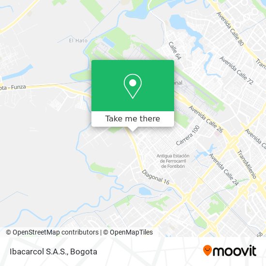 Mapa de Ibacarcol S.A.S.