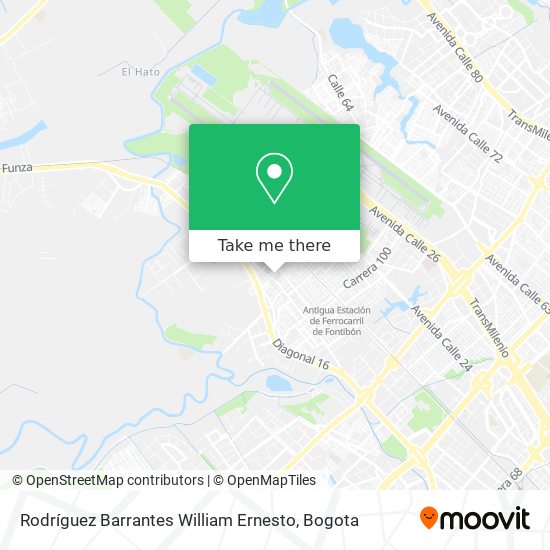 Rodríguez Barrantes William Ernesto map