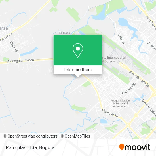 Mapa de Reforplas Ltda