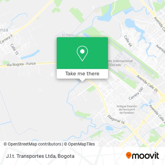 J.l.t. Transportes Ltda map