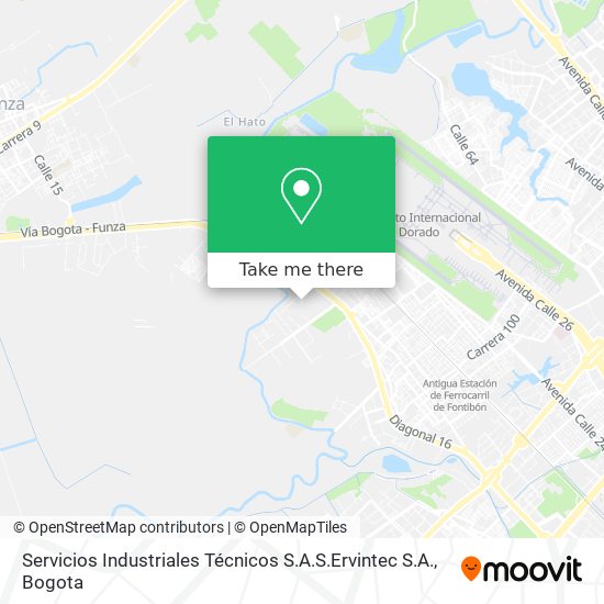 Servicios Industriales Técnicos S.A.S.Ervintec S.A. map