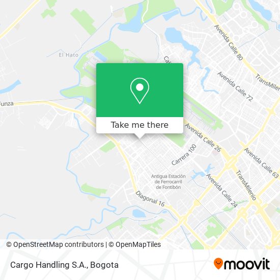 Mapa de Cargo Handling S.A.