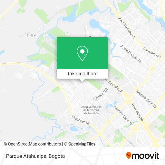 Parque Atahualpa map