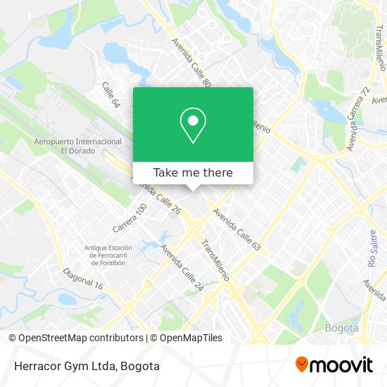 Herracor Gym Ltda map