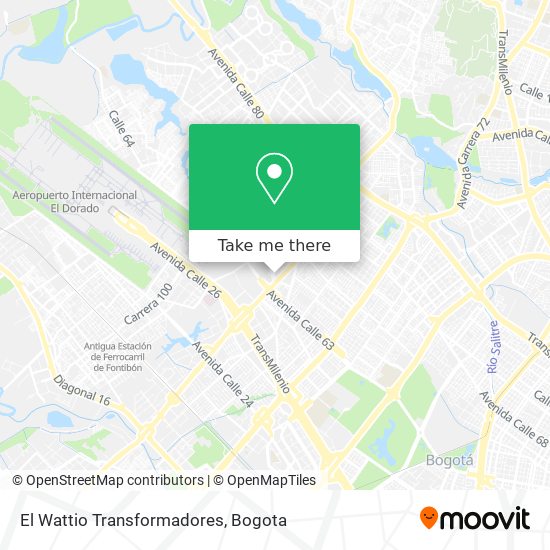 El Wattio Transformadores map