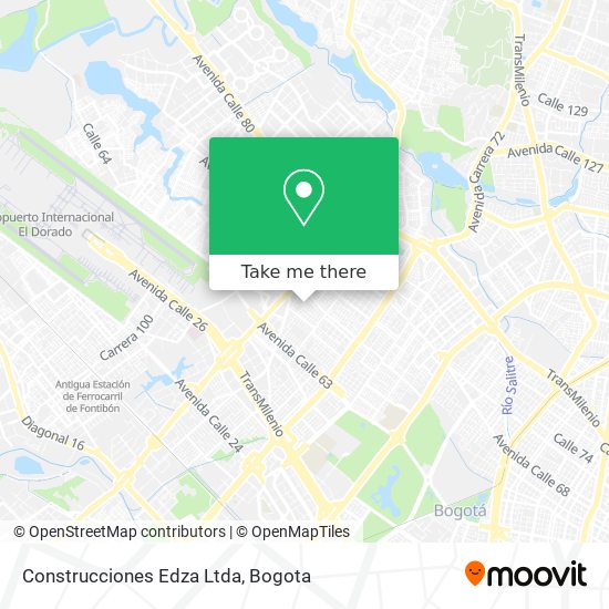 Construcciones Edza Ltda map