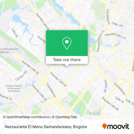 Restaurante El Menu Santandereano map