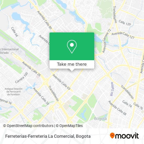 Ferreterias-Ferreteria La Comercial map