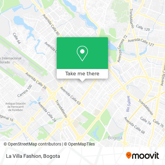 La Villa Fashion map