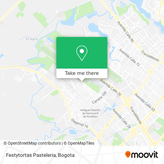 Mapa de Festytortas Pasteleria