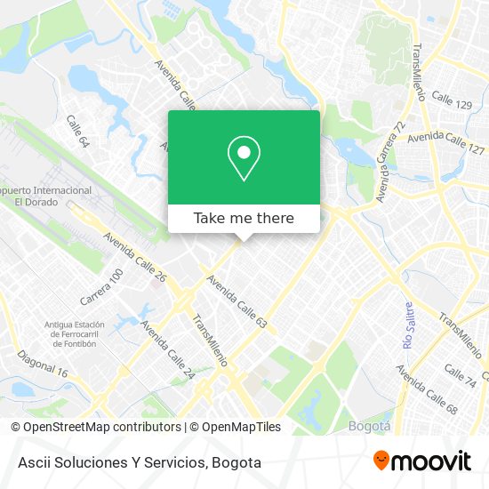 Ascii Soluciones Y Servicios map