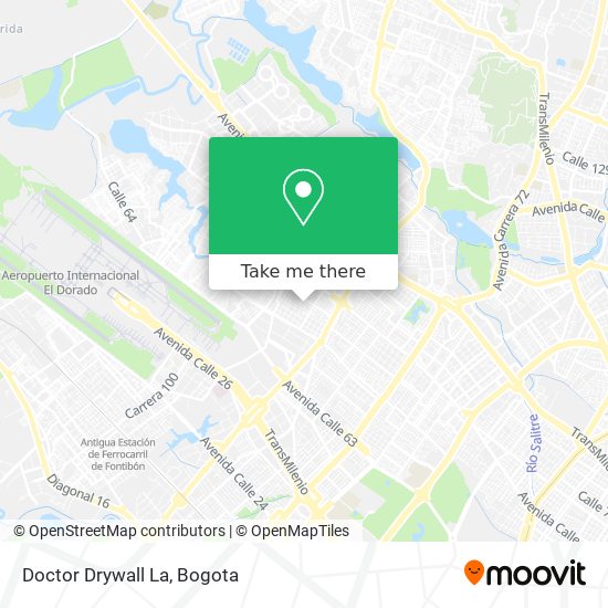 Mapa de Doctor Drywall La