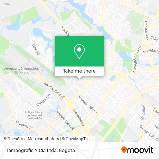 Tampografic Y Cía Ltda map