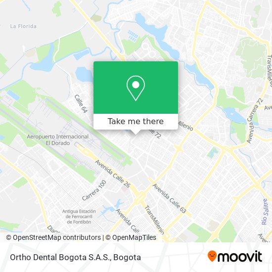 Ortho Dental Bogota S.A.S. map