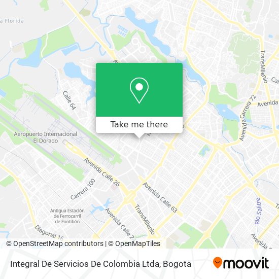 Integral De Servicios De Colombia Ltda map