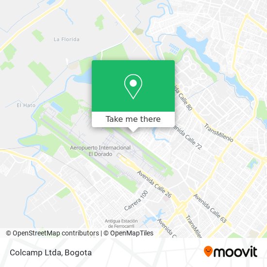 Colcamp Ltda map