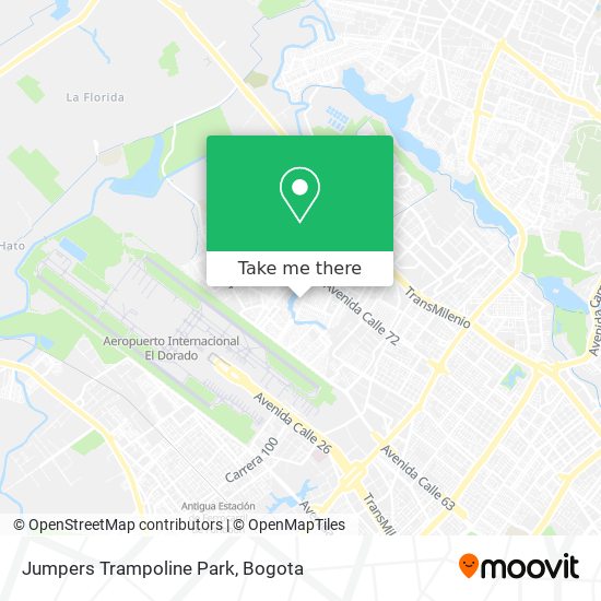 Jumpers Trampoline Park map