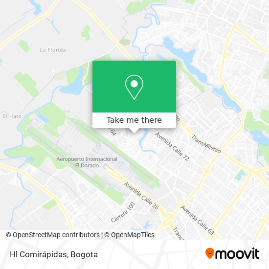 Hl Comirápidas map