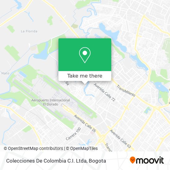 Colecciones De Colombia C.I. Ltda map