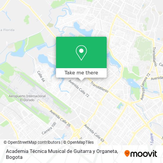 Academia Técnica Musical de Guitarra y Organeta map