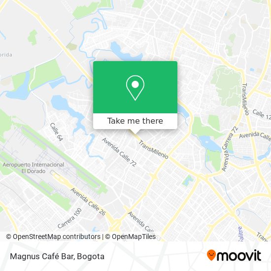 Magnus Café Bar map