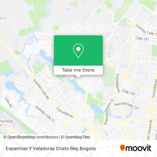 Espermas Y Veladoras Cristo Rey map