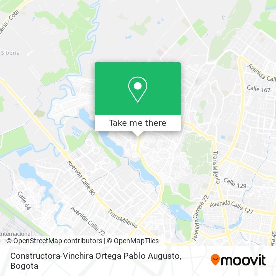 Constructora-Vinchira Ortega Pablo Augusto map