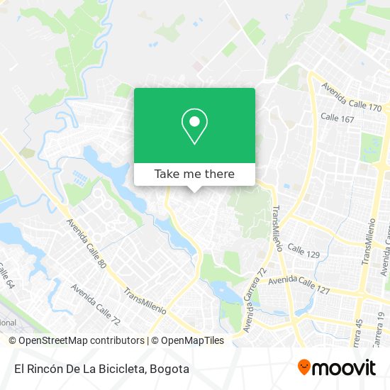 El Rincón De La Bicicleta map