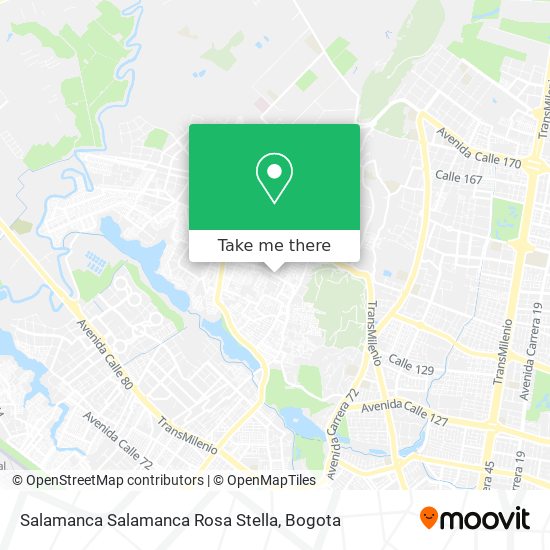 Salamanca Salamanca Rosa Stella map