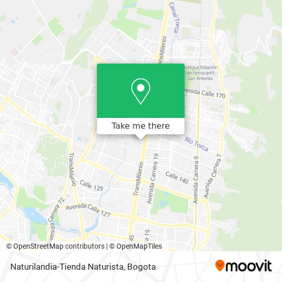 Naturilandia-Tienda Naturista map