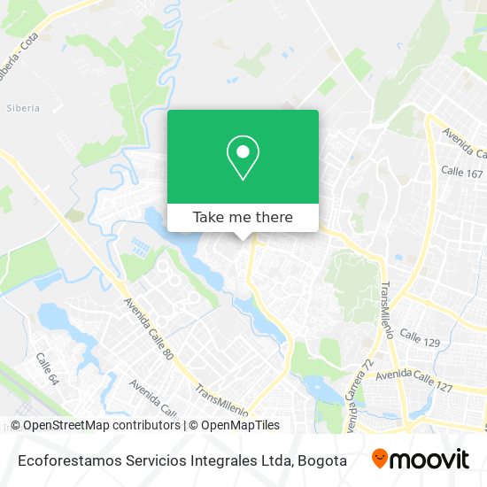 Ecoforestamos Servicios Integrales Ltda map