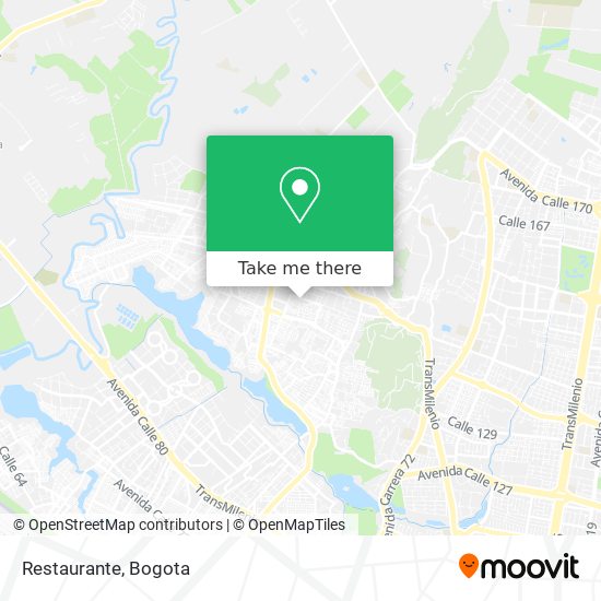 Mapa de Restaurante