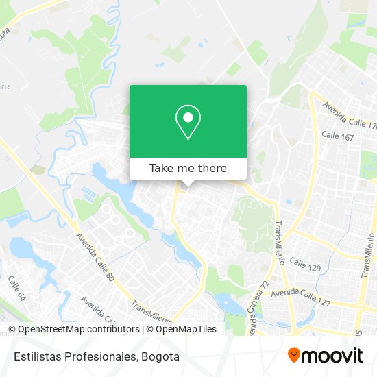 Estilistas Profesionales map