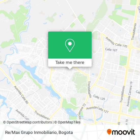Mapa de Re/Max Grupo Inmobiliario
