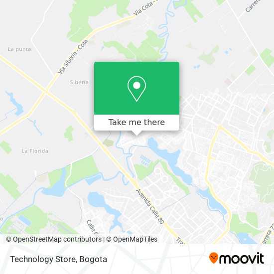 Technology Store map